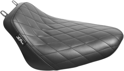 Le Pera Bare Bones Solo Seat Diamond - Black LYX-007DM