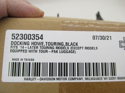 Harley-Davidson OEM *INCOMPLETE* Detachable Tour Pak Luggage Kit 53000