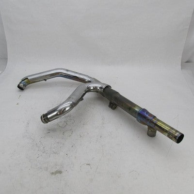 Harley OEM 10-16 Touring Catalytic Exhaust Header w/ Chrome Shields 66