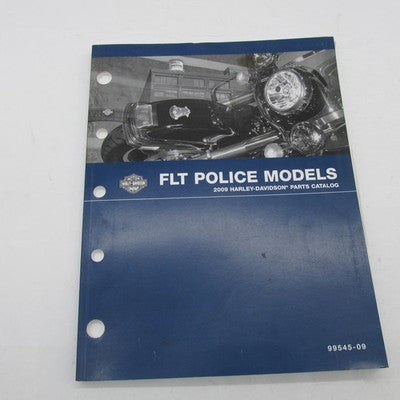 Harley-Davidson Official 2009 FLT Police Models Factory Parts Catalog