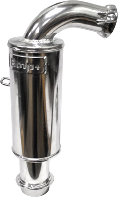 BikeMan Performance Powder Lite Slip-Ons Ceramic Chrome 02-221PL-C