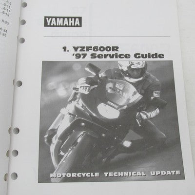 Yamaha OEM 1997 Technical Update Factory Service Manual LIT-115010097
