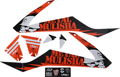 Factory Effex Metal Mulisha Shroud Graphic Kits 23-11530