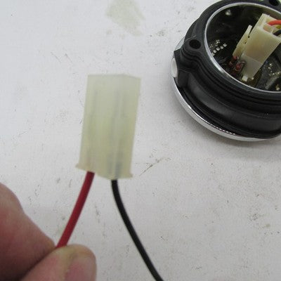 Harley-Davidson OEM Dyna Chrome Mirrored LED Fuel Gauge