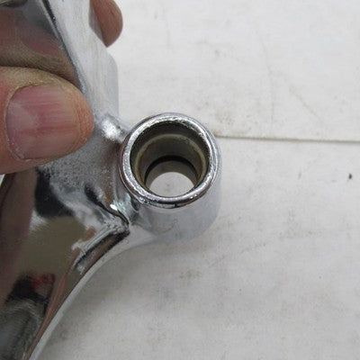 Harley Davidson OEM 93-02 Dyna Wide Glide Chrome Left Footpeg Support