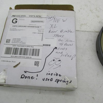 Harley Davidson Genuine Mechanical Rear Brake Shoes w/ Springs XL 4440