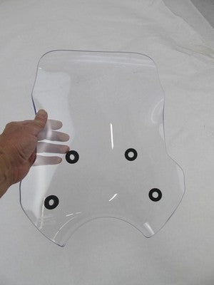 Indian NOS Genuine OEM Polycarbonate Mid Windshield, Clear 2883506