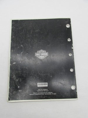 Harley-Davidson 2000 FLTRSEI Screamin Eagle Road Glide Parts Catalog 99428-00