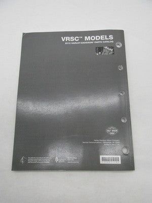 Harley-Davidson Official Factory 2012 VRSC V-Rod Parts Catalog 99457-1