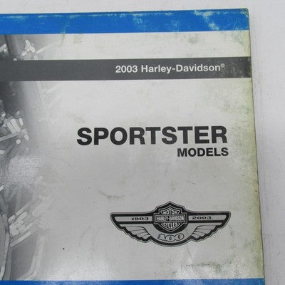 Harley Davidson Official Factory 2003 Sportster Models Parts Catalog 9