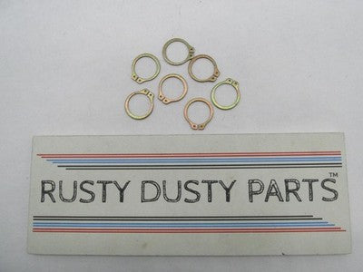 Lot of 7 Harley-Davidson Genuine NOS Retaining Snap Rings 11083