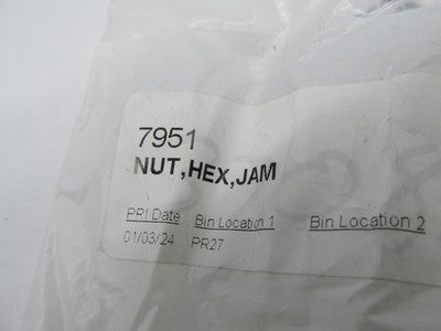Lot of 8 Harley Davidson NOS OEM Hex Jam Nut 7951