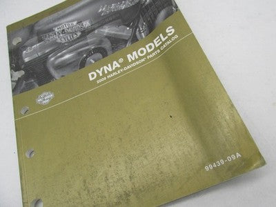 Harley-Davidson Official Factory 2009 Dyna Models Parts Catalog 99439-