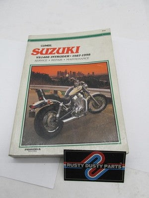 Clymer Suzuki 1987-1998 VS1400 Intruder Service Repair Manual Book