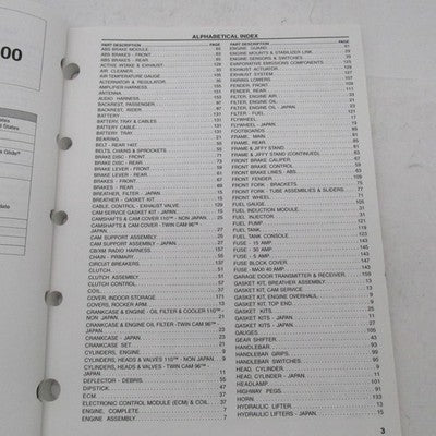 Harley Davidson OEM Ultra Classic Parts Catalog Manual 2009 FLHTCUSE4