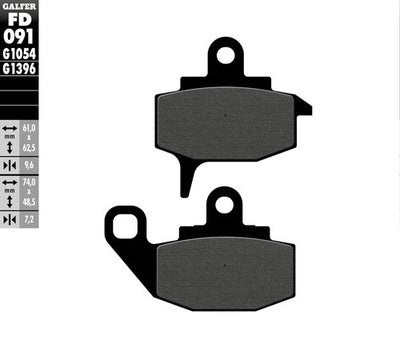Galfer Carbon Semi-Metallic Brake Pads Front FD091G1054