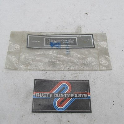 Harley Davidson OEM NOS Front Fork Sportster Emblem Nameplate Sportste