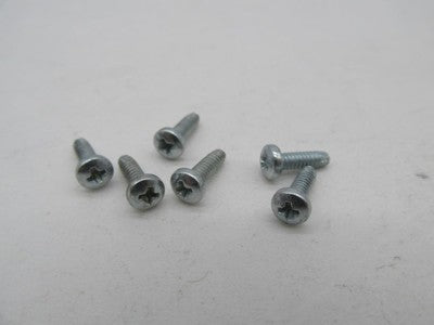 Lot of 6 Harley-Davidson Genuine NOS Chrome Panhead Screws 2711
