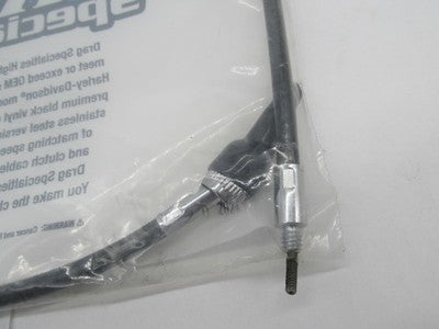 Drag Specialties NOS Harley Front Wheel Drive Speedometer Cable, Black