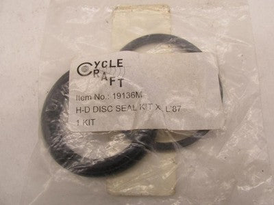 Cycle Craft Harley Davidson Caliper Disc Seal Kit 19136M