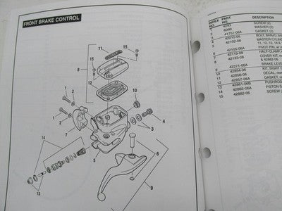 Harley-Davidson Official Factory 2009 FLHTCUSE4 Models Parts Catalog 9