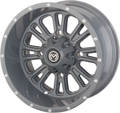 Moose Racing 399X Wheels Gray 12X7 - 4/156 0230-1113