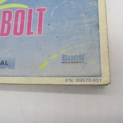 Harley Buell Official Factory 1995 S2 Thunderbolt Parts Catalog 99570-