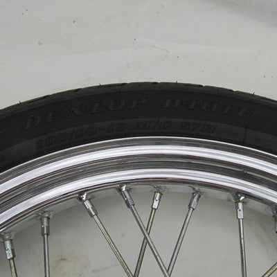 Dunlop For Harley Davidson OEM Dual Disc Front Wheel Tire 19x2.5 D401F