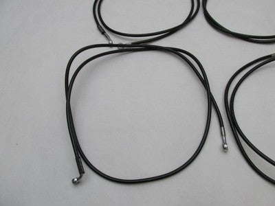 LA Choppers *INCOMPLETE* 17-19 FL 12-14" Handlebar Brakeline Kit Black