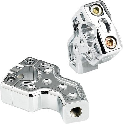 Joker Machine Pullback Handlebar Risers Chrome 03-866C