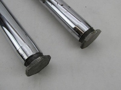Set of Triumph T120 TR6 Bonneville 650 Front Fork Tubes and Sliders Su