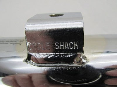 Single Harley Cycle Shack FLSTN Slip On Turn Down Exhaust Muffler MHD-