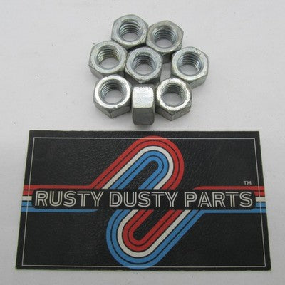 Lot of 8 NOS OEM Harley Davidson Hex Nuts Vintage Motorcycle 7783