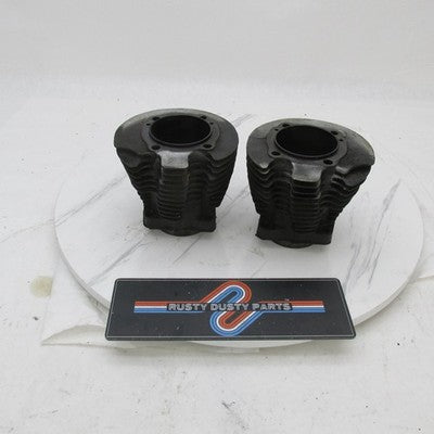 Pair of Harley Cylinder Jug Barrels 1000cc 73-85 Ironhead Sportster 16