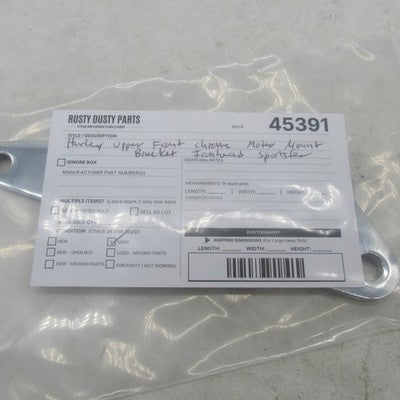 Harley-Davidson Ironhead Sportster Chrome Upper Front Motor Mount Brac