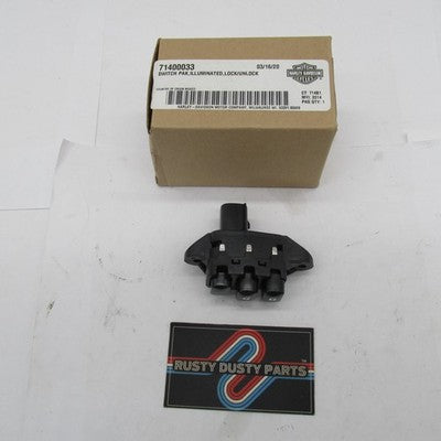 Harley-Davidson OEM NOS 16-21 CVO Touring Illuminated Lock Switch Pak