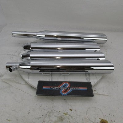 Harley OEM NOS 05-06 CVO Screamin Eagle Fat Boy CAT Mufflers 65964-05