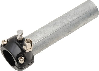 Emgo 7/8" and 1" Throttle Assemblies 1" Black Single Cable 44-29472B