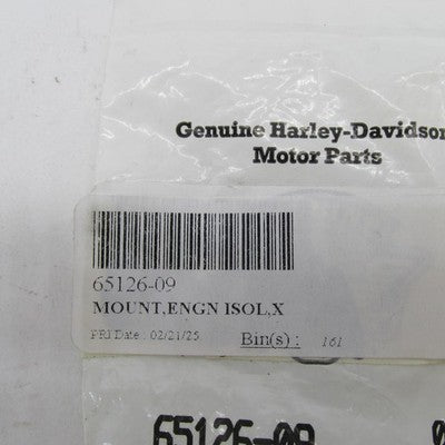 Harley-Davidon OEM NOS Engine/Exhaust Isolator Mount 65126-09