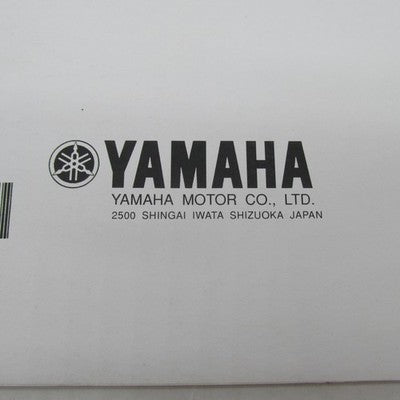 Yamaha XVS1100AM XVS1100AMC Supplementary Service Manual LIT-11616-13-