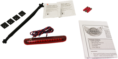 Custom Dynamics LED Light Bar Red LB14