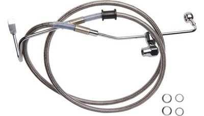 Drag Specialties Standard Length ABS Stainless Steel Brake Line Kits 1