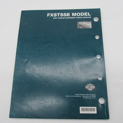 Harley-Davidson Official Factory 2007 Springer FXSTSSE Parts Catalog 9