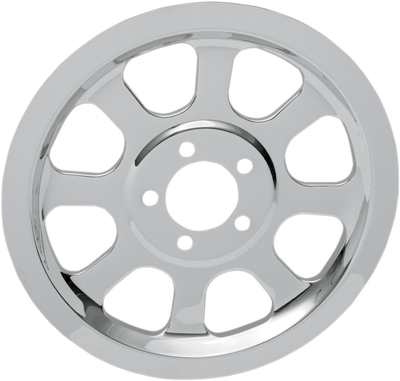 Drag Specialties Chrome Outer Rear Pulley Insert 1201-0518