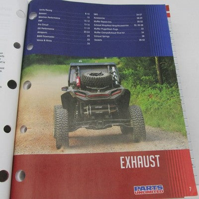 Parts Unlimited 2024 ATV/UTV Parts Catalog Official Manual 9901-3350