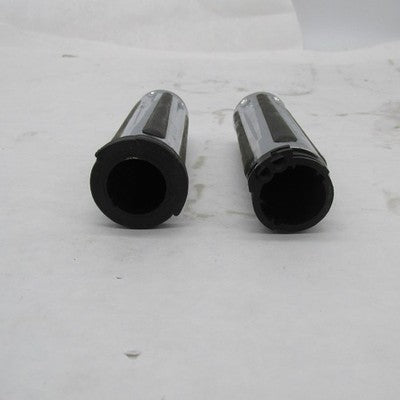 Pair of Harley Davidson OEM CVO Stealth Chrome/Rubber Handlebar Grips