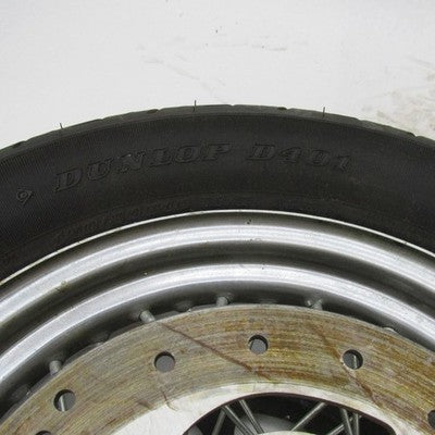 Harley OEM Softail 16x3x3/4" Rear Spoke Wheel w/ Tire, Rotor & 70T Bel