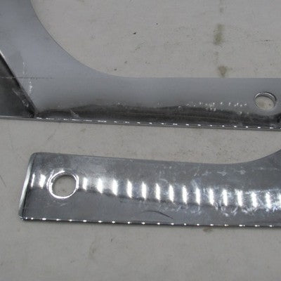 Pair of Harley Davidson OEM Chrome Sissy Bar Side Plates 96-05 Dyna FX