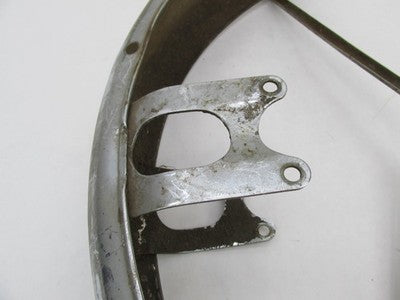 Vintage 4" Wide Front Fender with Supports