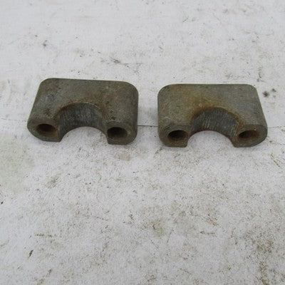 Pair of Triumph BSA OEM Brake Fork Leg Axle Caps 97-4456 97-4457
